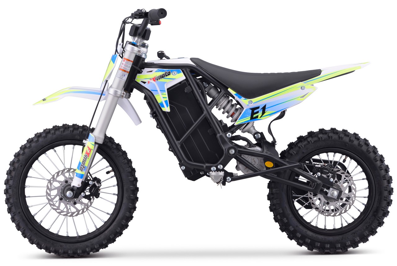 Электропитбайк FXmoto Е1 14/12 белый