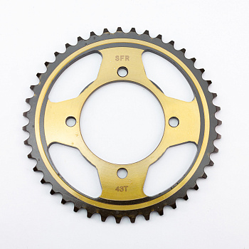 Звезда ведомая SFR 420 43T Pitbike 125-190 4x92x76
